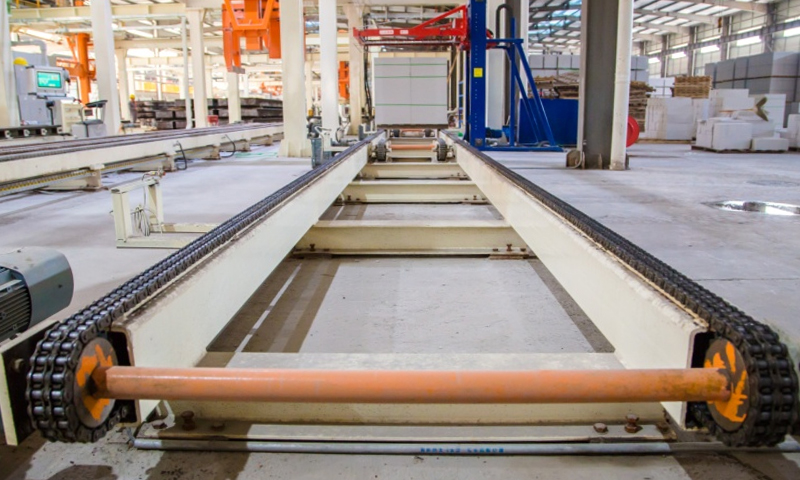 Ligne de convoyeur d'emballage à bloc